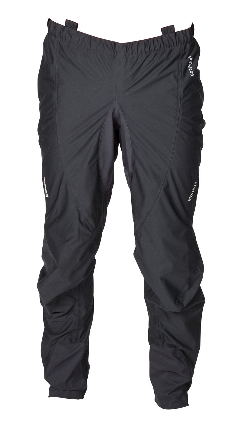 MONSUN+ GTX Unisex-Regenhose / schwarz / L