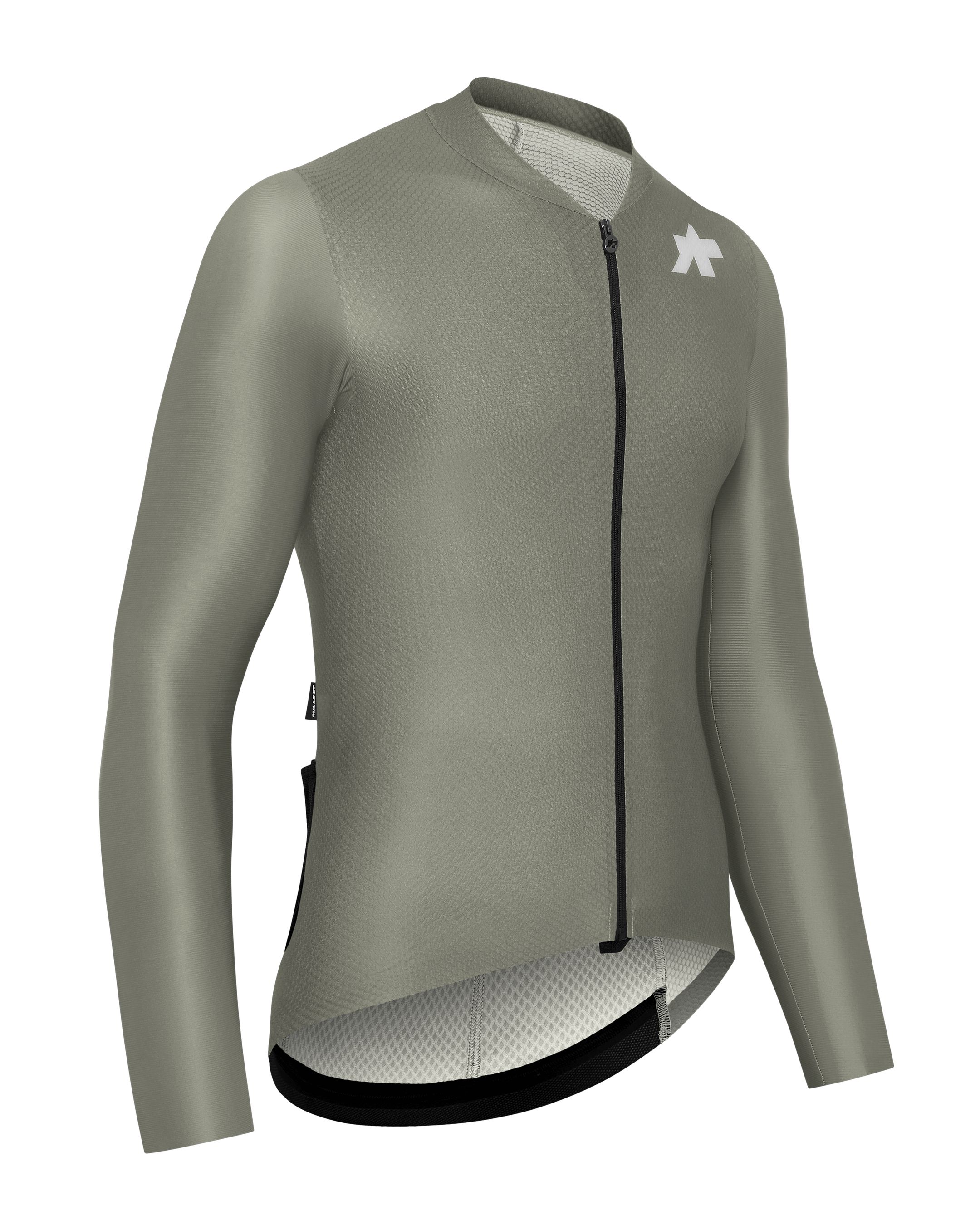 MILLE GT S11 EVO Herren-Langarmtrikot / edge green / S