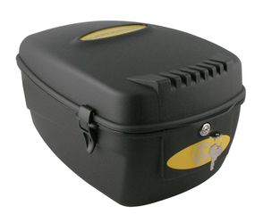 TRUNK SPACE Gepäckträgerkoffer / schwarz