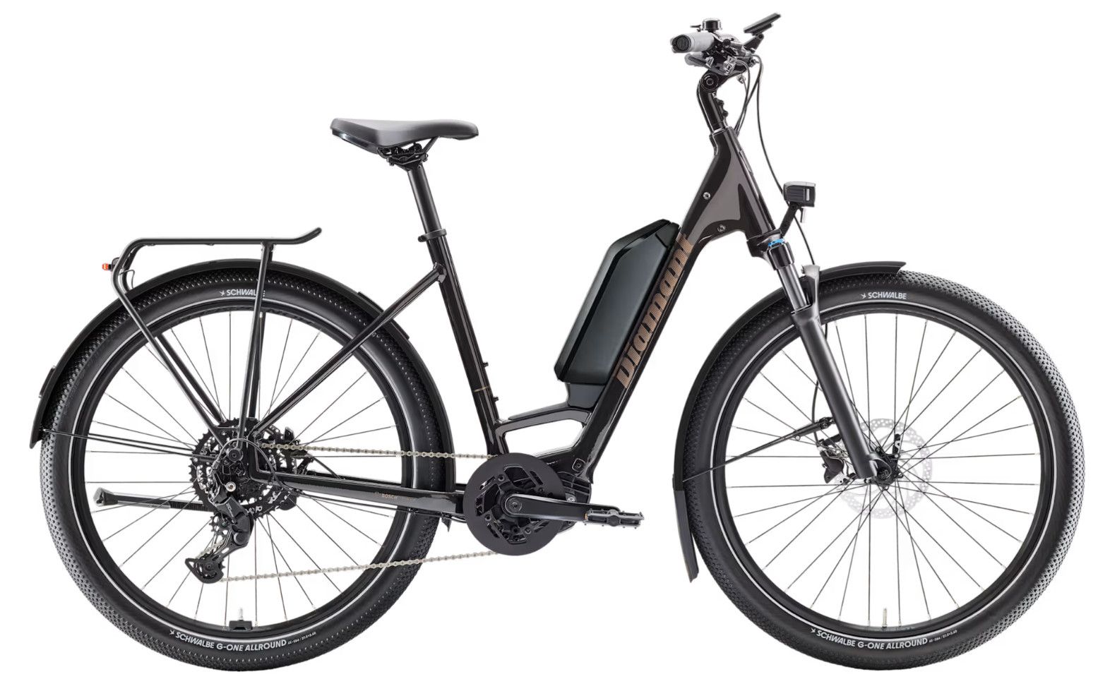 ZING TRIP CORE TIEF 800 E City- u. Alltagsvelo / Schwarz Met. / S