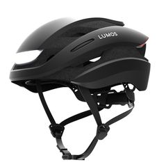ULTRA MIPS Velohelm mit Front- und Rücklicht / schwarz / 51-55CM