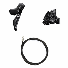 Scheibenbremsen-Set Dura-Ace BR-R9270 und ST-R9270 / Schwarz / hinten, Hebel rechts, 12, 170 cm, Box