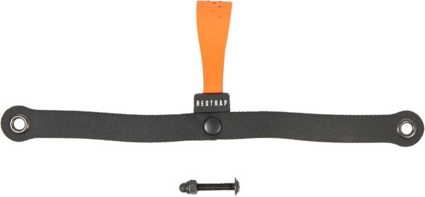 City Pull Tab / schwarz-orange / 8 x 22 x 3 cm