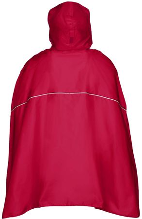 VALDIPINO Unisex-Regenponcho / indian red / S