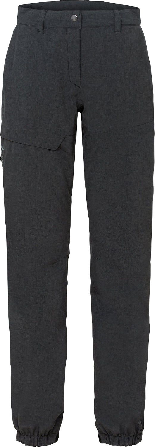 YARAS WARM Damen-Regenhose wattiert / black uni / 44