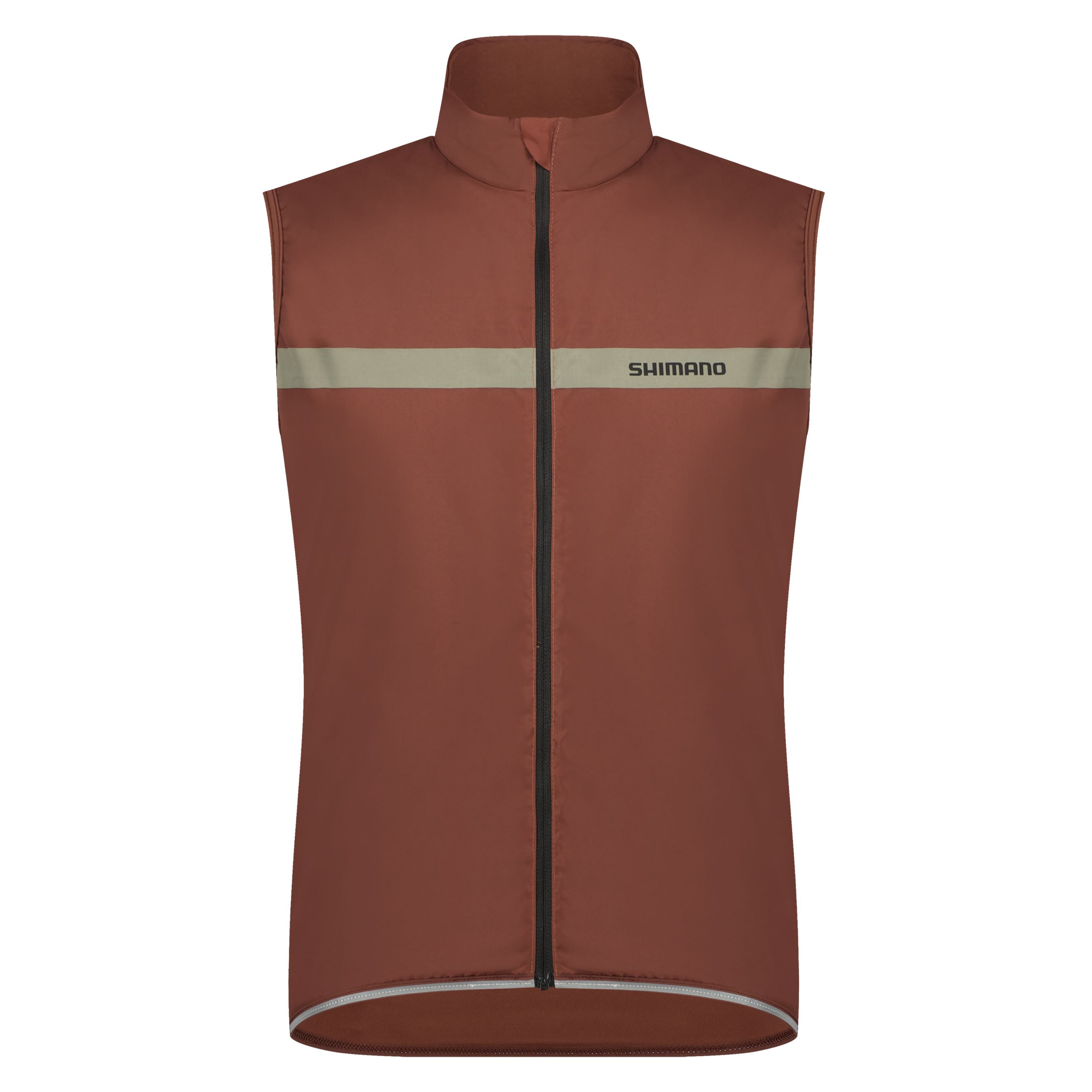 Men Evolve Prima Wind Vest / mirror brown / S