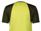 TRAIL VERTIC Herren-Kurzarmshirt / bitter yellow/fir green / S