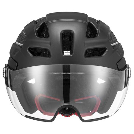 FINALE VISOR Velohelm / black matt / 56-61cm