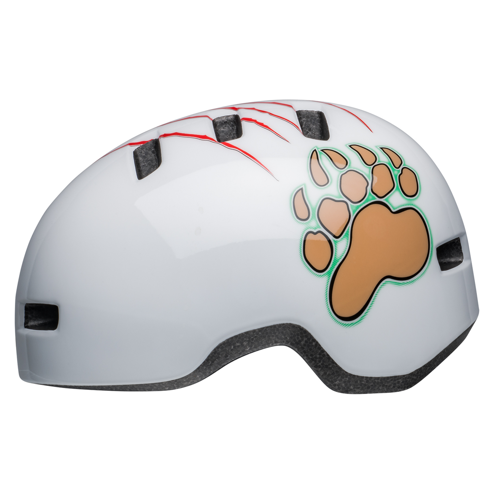 Lil Ripper Helmet / gloss white grizzly / S