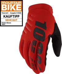 Brisker Gloves / Red rot / L