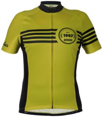 1987 TEAM Damen-Kurzarmtrikot / lime / XS