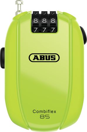 Abus Spezialschloss Combiflex Break 85 Code / neon yellow
