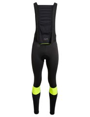Men's Kuro Warm Bib Tights / neon yellow / S