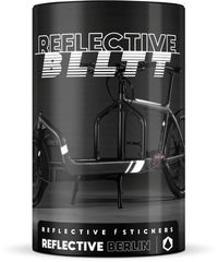 REFLEKTIERENDES BASIS RAHMENSET / stripes_black
