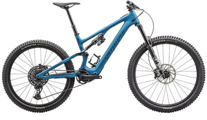 LEVO SL COMP CARBON GEN2 E-MTB Fully / satin mystic blue mystic blue metallic silver dust / S4
