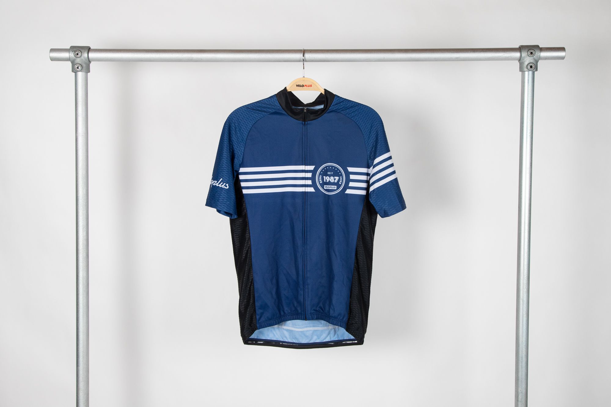 1987 TEAM Herren-Kurzarmtrikot / dunkelblau / 3XL