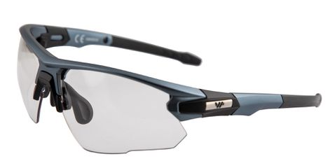 ALPHA PRO HR Sportbrille / matte aluminium navy