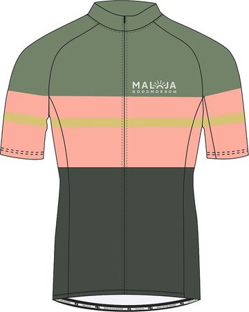 MADRISAM Damen-Kurzarmtrikot / deep forest / S