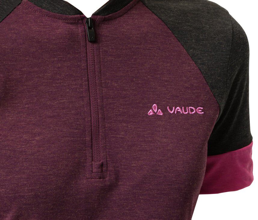 ALTISSIMO Q Damen-Kurzarmtrikot / cassis / 46