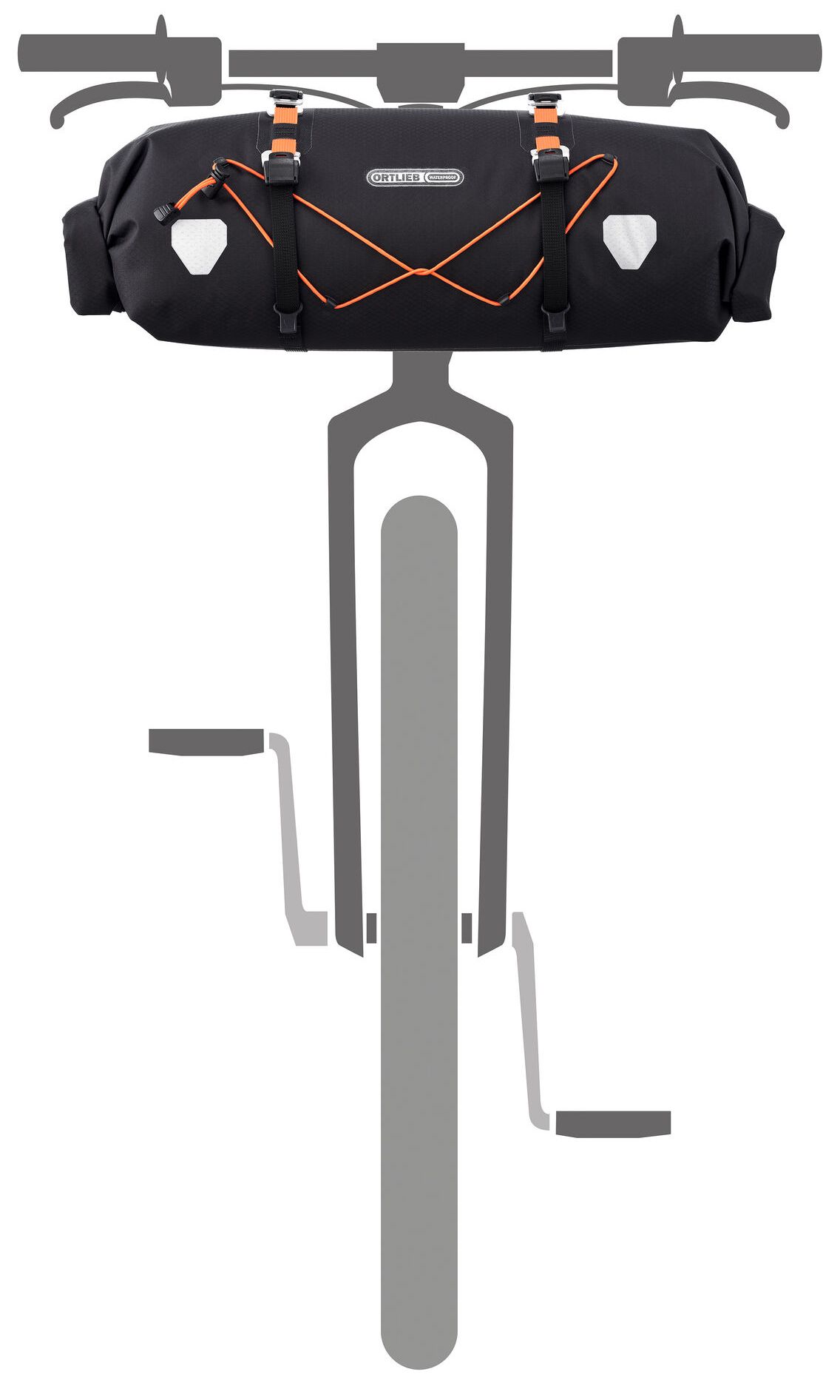 HANDLEBAR-PACK FLEX Gepäckrolle Lenker / black matt / 15l