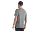 SPHERE II Herren-Merino-Kurzarmshirt / metro hthr / L