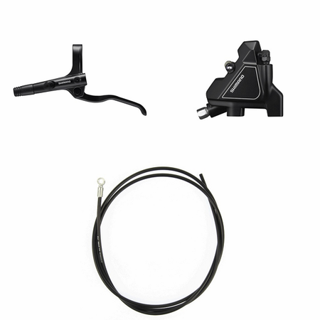 Scheibenbremsen-Set UR300 mit BL-MT200 / schwarz / vorne, Hebel links, 1000 mm