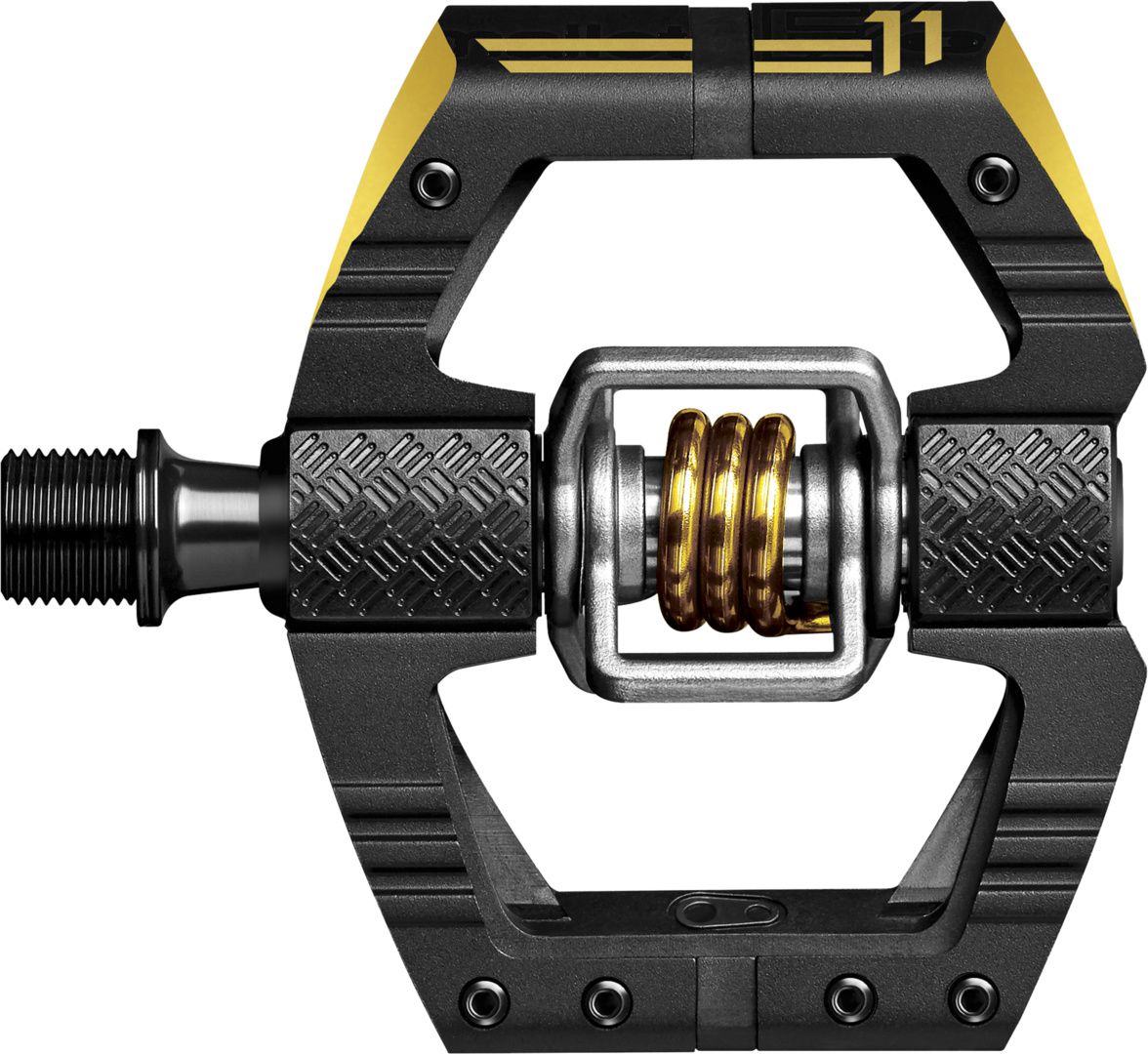 Pedal Mallet Enduro 11 / gold-schwarz