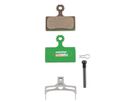 DISC C 28 Bremsbelag, organisch, für Shimano M985 / M785 / M675 / M615 / R785 u.a. / grün / ORGANISCH