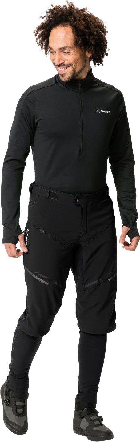 VIRT II Herren-Softshellhose / black/black / L