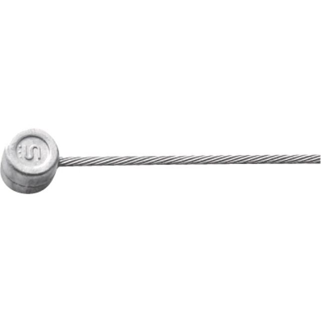 BREMSKABEL MTB 1.6 x 205 / 350 cm, rostfrei / silber / 205 cm