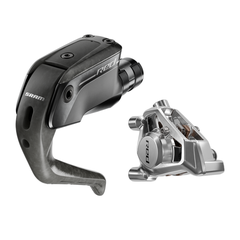Disc Brake Red Aero hydraulic Disc Flat Mount / black/silver / 1100mm