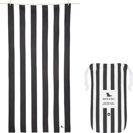 Beach Towels Large / kamari charcoal