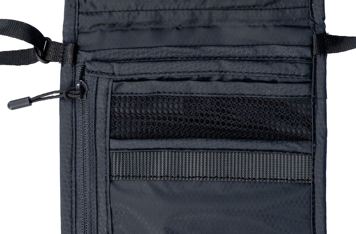 TRAVEL NECK WALLET / schwarz