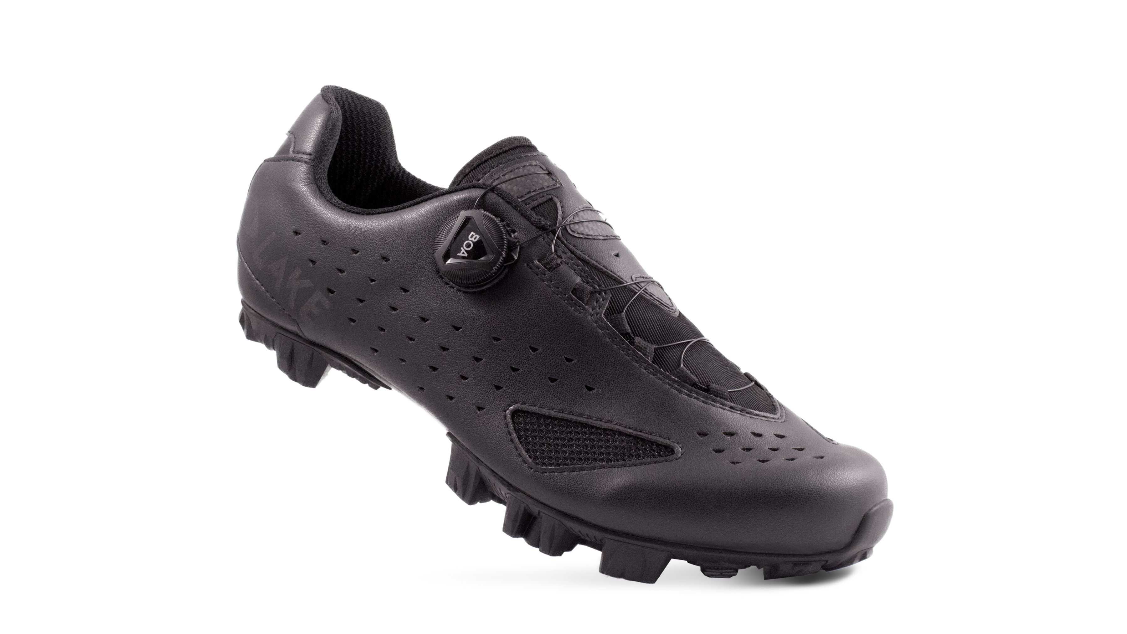 MX177X MTB-Schuhe - breitere Passform / schwarz-schwarz / 45