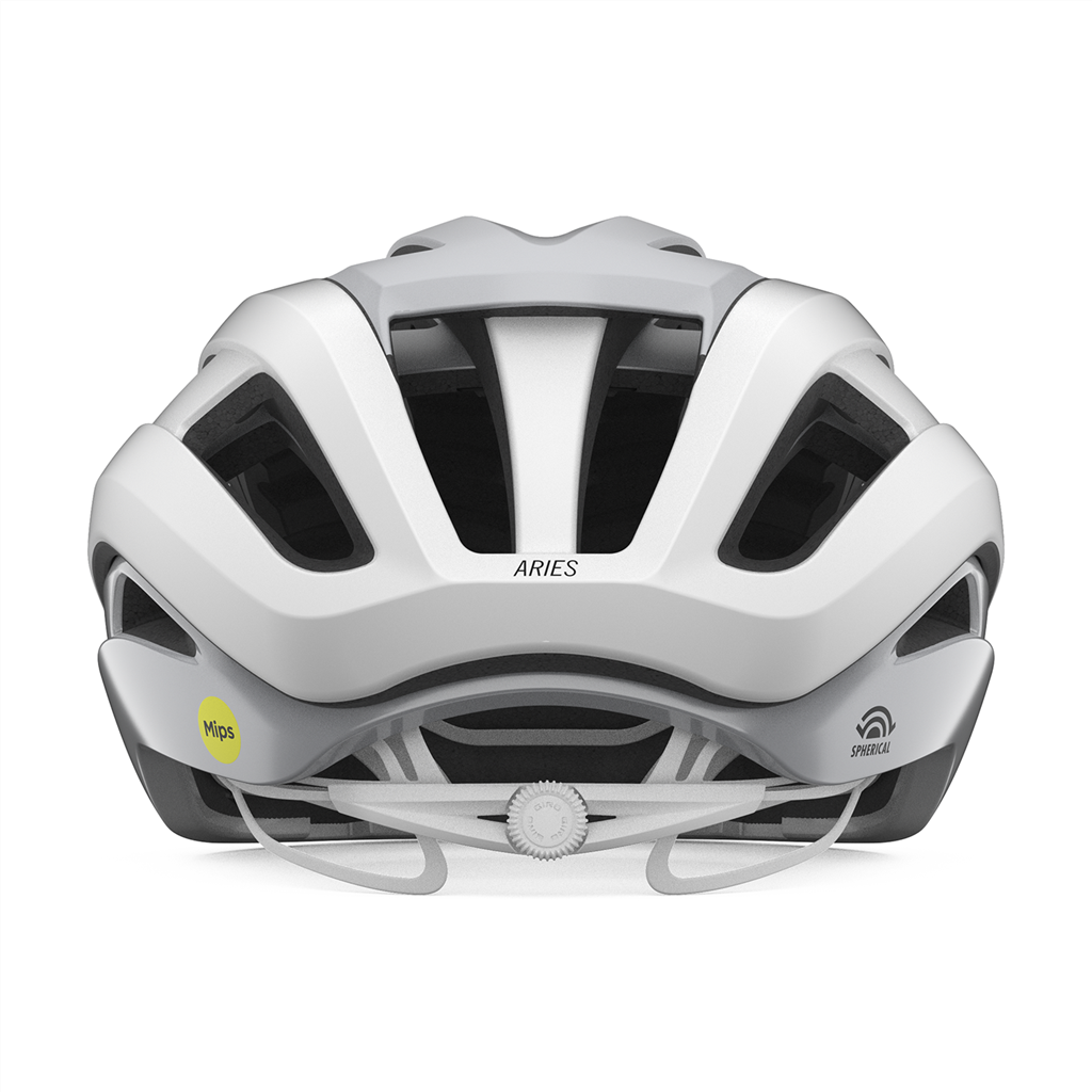 ARIES SPHERICAL MIPS Velohelm / matte white / L 59-63