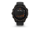 FENIX 8 SOLAR SAPPHIRE Multisportuhr / carbongrau / 47mm Sapphire, 22mm Armband