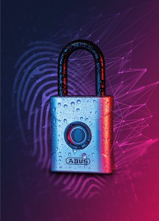 TOUCH 57/50 Vorhängeschloss mit Fingerprint