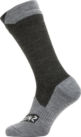 WP ALL WEATHER MID wasserdichte Unisex-Socken / anthrazit / L=43-46