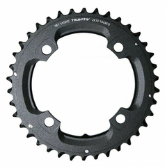 Chainring MTB 104 BCD GXP Long Pin 38T 2x10 / black / 104x38T