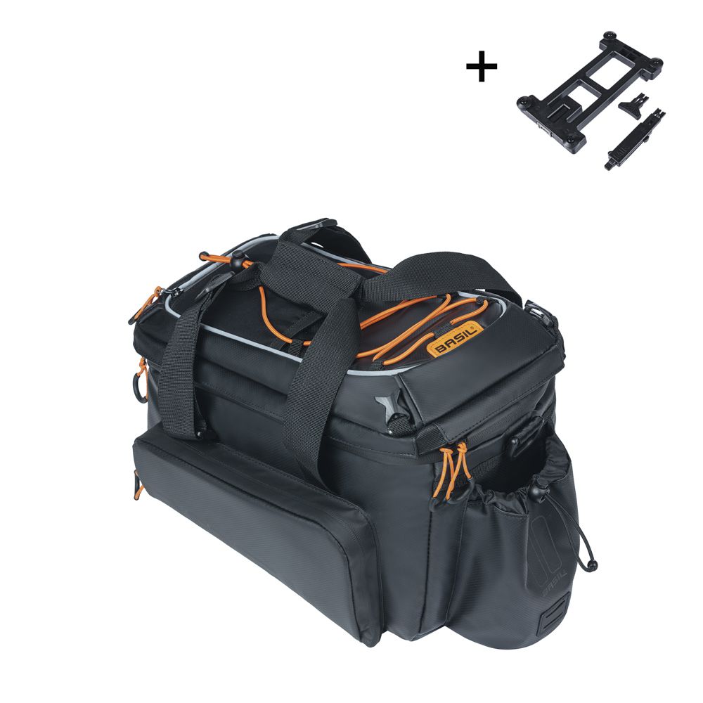 Miles Tarpaulin Gepäckträgertasche XL Pro MIK / schwarz