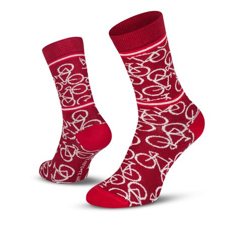 Bicycle Socks / bordeaux / 43-46