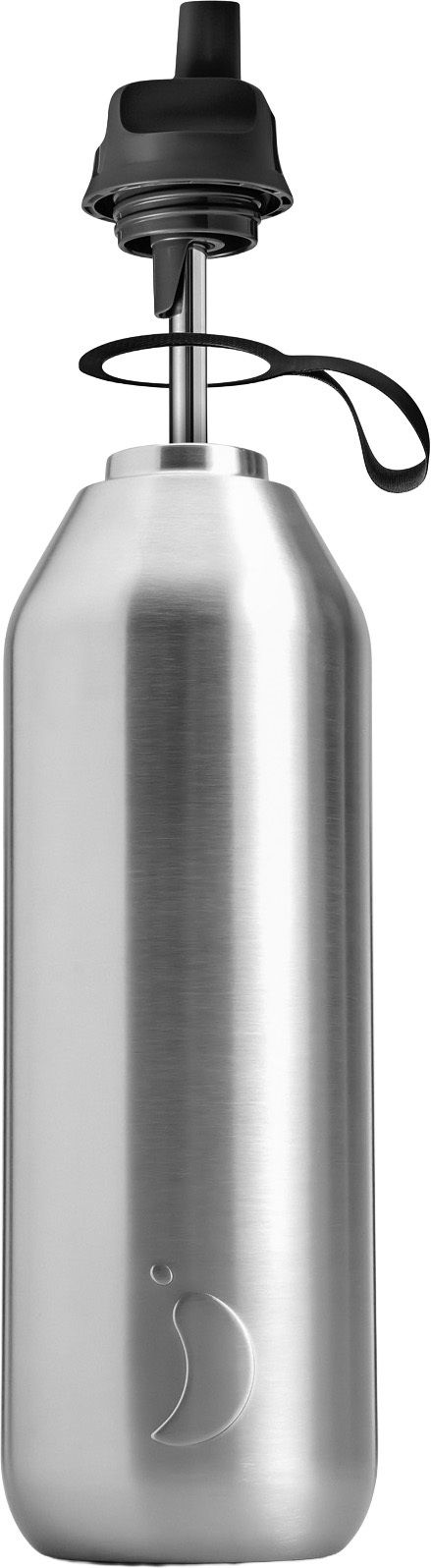 Chilly's Series 2 Flip Bottle 1l / Stainless Steel recycled