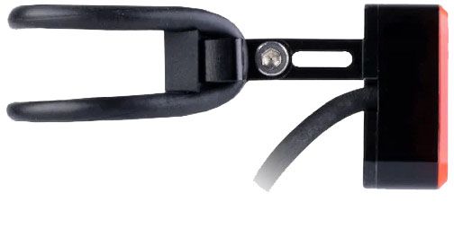 TL3 MINI Rücklicht für Nabendynamo / 6V, Sattelstütz-Befestigung