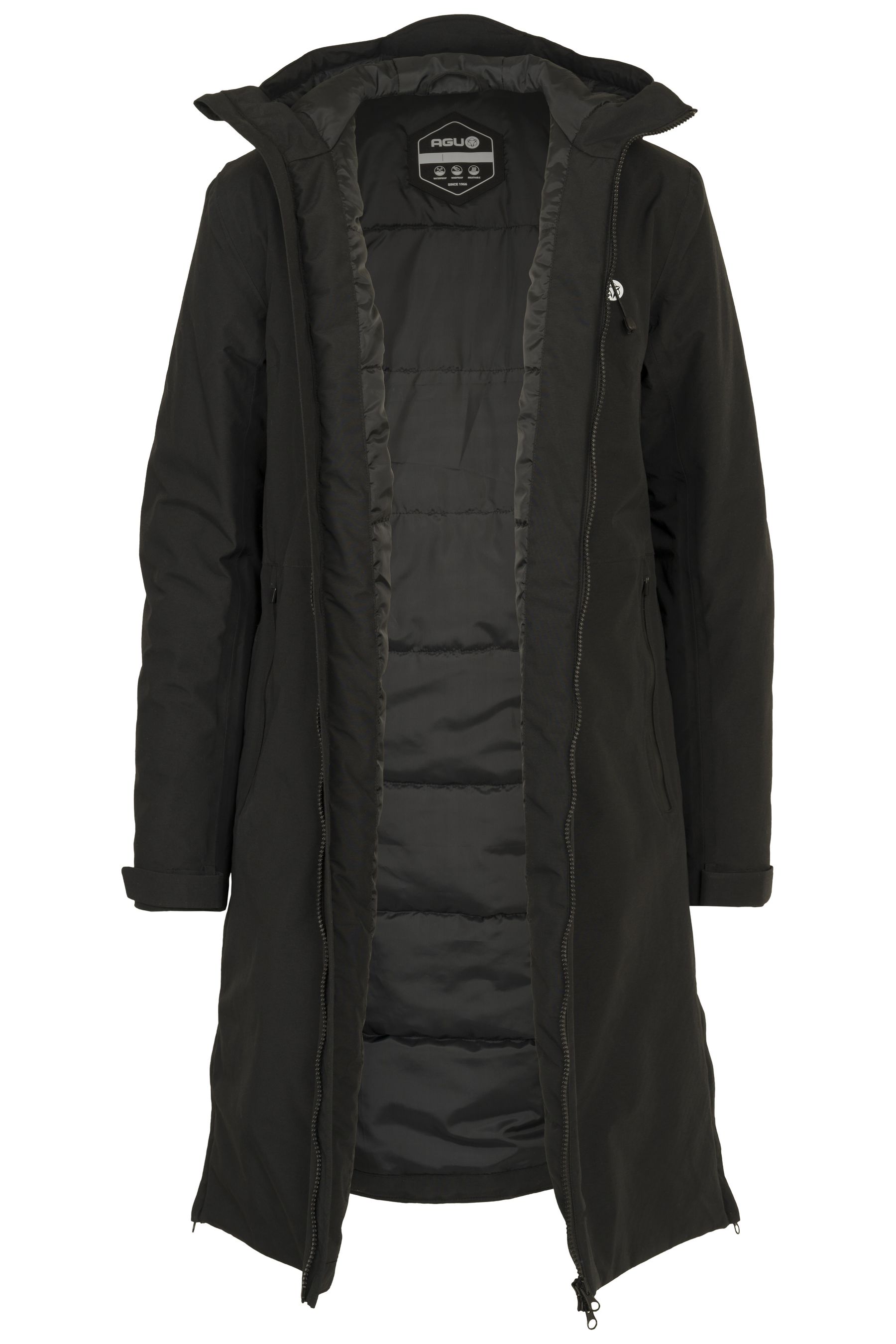 Women SEQ II Winter Rain Jacket / Black / M