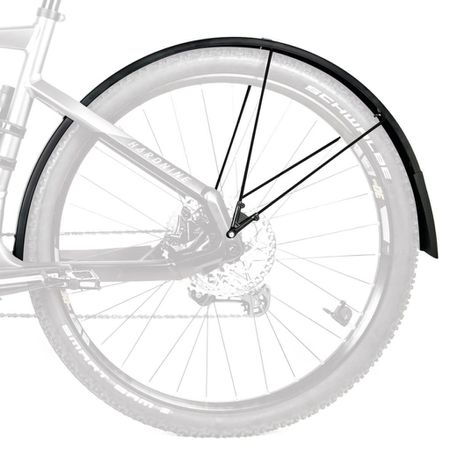 BLUEMELS STYLE Schutzblech-Set für Festmontage (27.5", 28", 29") / schwarz matt / 27.5-29" 75mm