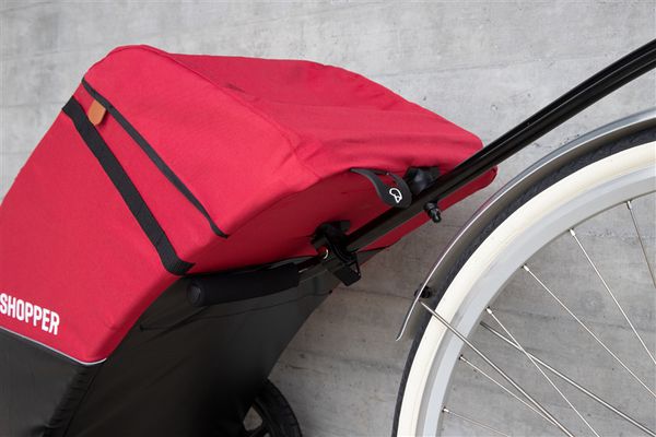 VELOSHOPPER Einkaufswagen / rot