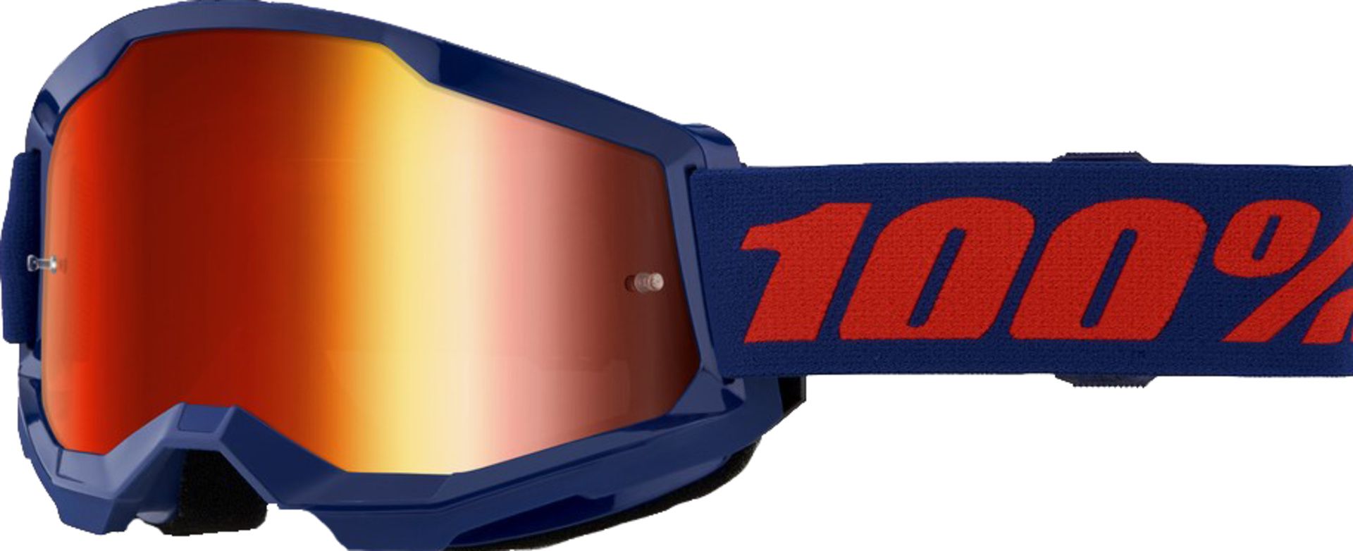 Goggle Strata 2 / Navy - Mirror Red Lens / Navy