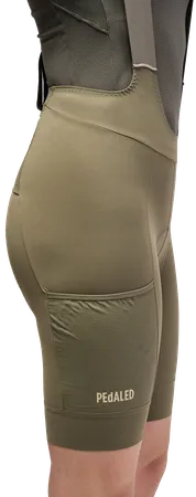 ODYSSEY Damen-Gravel-Trägerhose / military green / M