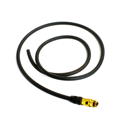 ABS Floor Pump Hose - Std / gold gloss / one size