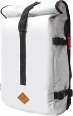 Rolltop Backpack / weiss / 30 x 22 x 50 cm, 22 l